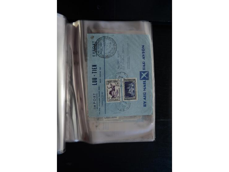 LAOS UND KAMBODSCHA: 1950/80 (ca.), umfangreicher Sammlungsbestand in 4 Schubern und Kiste mit vielen ungezähnten Ausgaben un