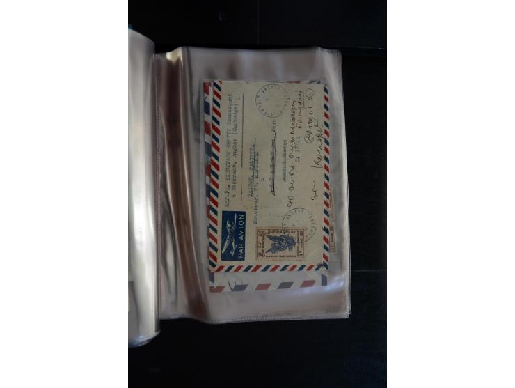 LAOS UND KAMBODSCHA: 1950/80 (ca.), umfangreicher Sammlungsbestand in 4 Schubern und Kiste mit vielen ungezähnten Ausgaben un