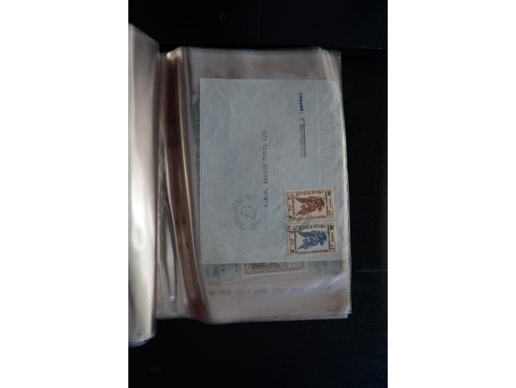 LAOS UND KAMBODSCHA: 1950/80 (ca.), umfangreicher Sammlungsbestand in 4 Schubern und Kiste mit vielen ungezähnten Ausgaben un
