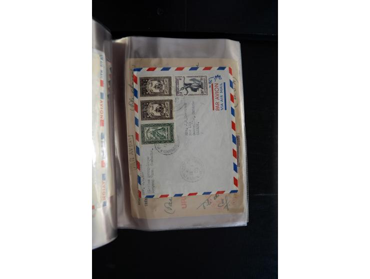 LAOS UND KAMBODSCHA: 1950/80 (ca.), umfangreicher Sammlungsbestand in 4 Schubern und Kiste mit vielen ungezähnten Ausgaben un