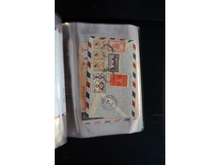 LAOS UND KAMBODSCHA: 1950/80 (ca.), umfangreicher Sammlungsbestand in 4 Schubern und Kiste mit vielen ungezähnten Ausgaben un
