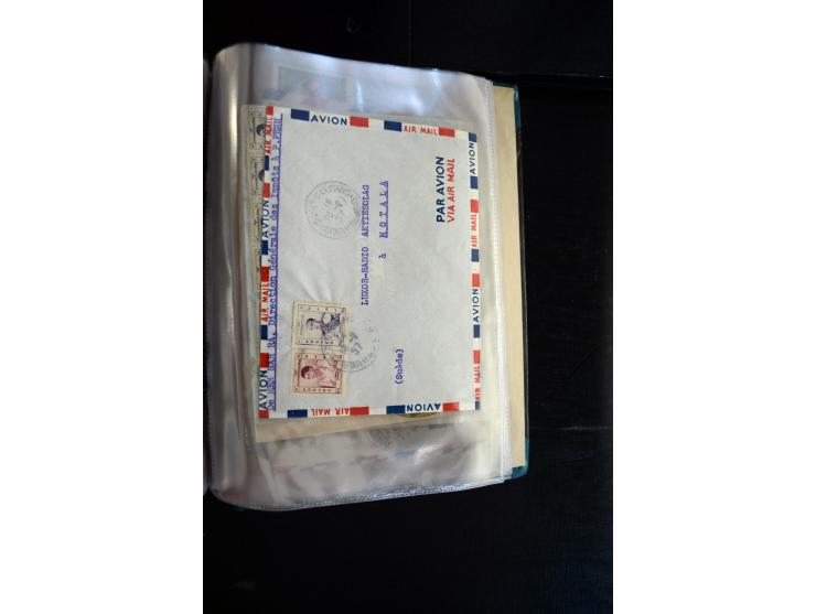 LAOS UND KAMBODSCHA: 1950/80 (ca.), umfangreicher Sammlungsbestand in 4 Schubern und Kiste mit vielen ungezähnten Ausgaben un