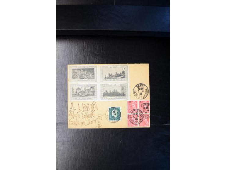 LAOS UND KAMBODSCHA: 1950/80 (ca.), umfangreicher Sammlungsbestand in 4 Schubern und Kiste mit vielen ungezähnten Ausgaben un