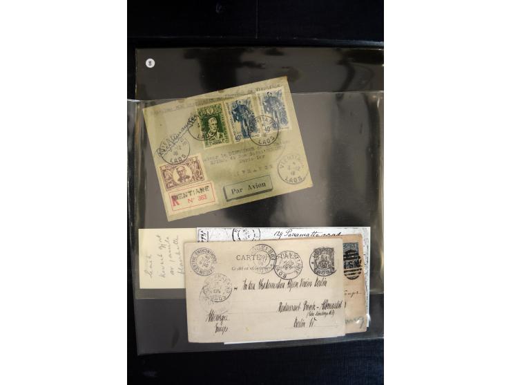 LAOS UND KAMBODSCHA: 1950/80 (ca.), umfangreicher Sammlungsbestand in 4 Schubern und Kiste mit vielen ungezähnten Ausgaben un