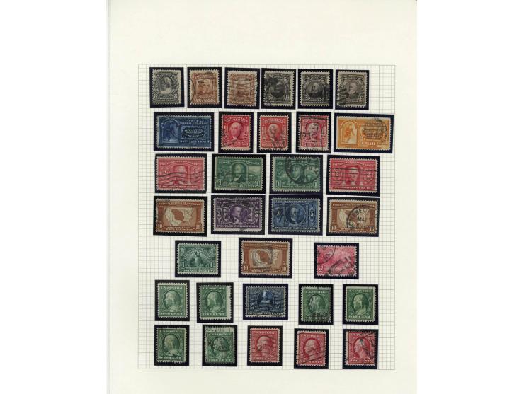 1847/1910, schöne gestempelte Sammlung, dabei Mi.-Nr. 1, 5, 7, 10, 14, 19(9) inkl. ocker-Farbene, 22, 23(3), 25(2) und 34-35,