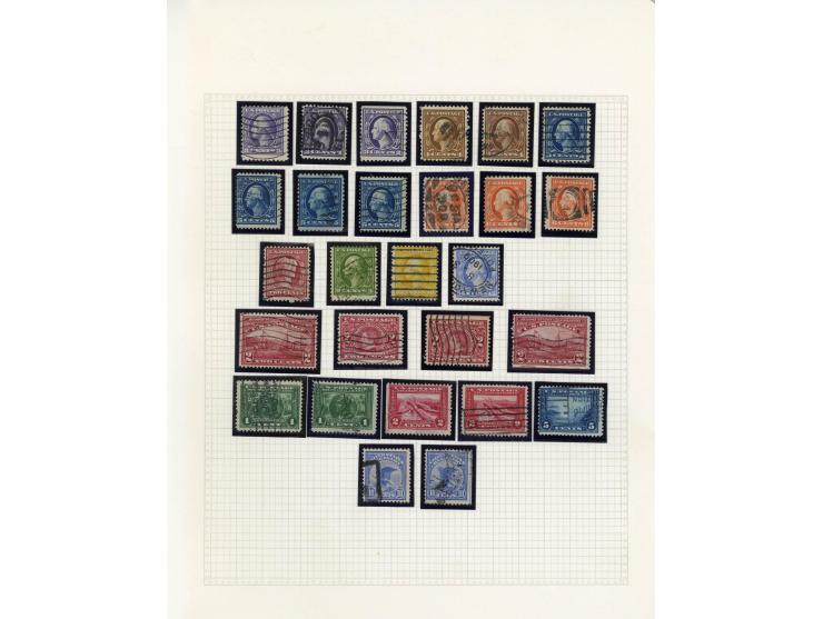 1847/1910, schöne gestempelte Sammlung, dabei Mi.-Nr. 1, 5, 7, 10, 14, 19(9) inkl. ocker-Farbene, 22, 23(3), 25(2) und 34-35,