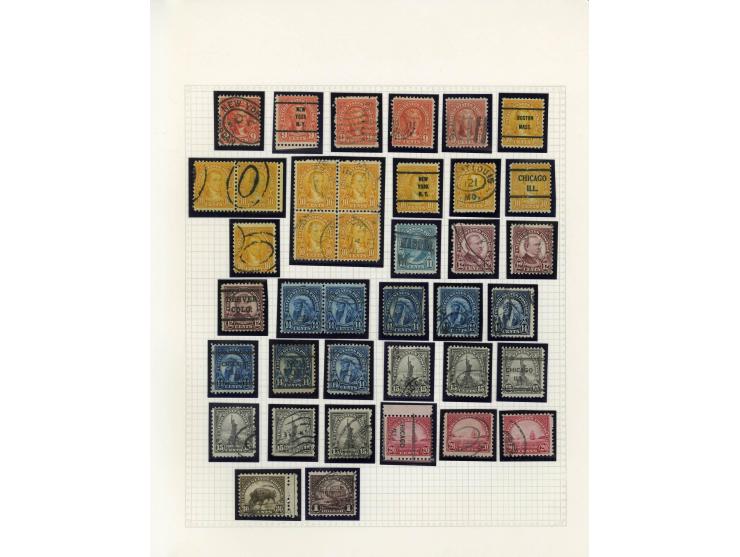 1847/1910, schöne gestempelte Sammlung, dabei Mi.-Nr. 1, 5, 7, 10, 14, 19(9) inkl. ocker-Farbene, 22, 23(3), 25(2) und 34-35,