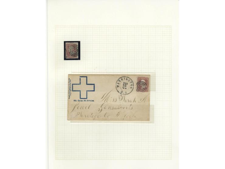 1847/1910, schöne gestempelte Sammlung, dabei Mi.-Nr. 1, 5, 7, 10, 14, 19(9) inkl. ocker-Farbene, 22, 23(3), 25(2) und 34-35,