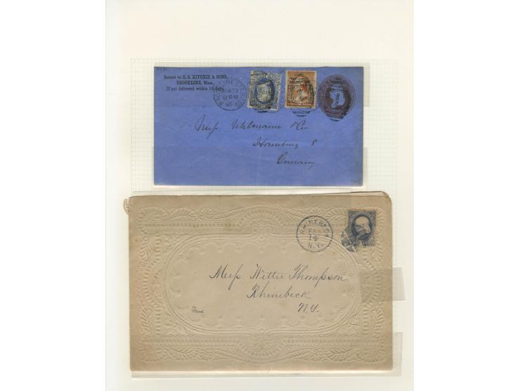 1847/1910, schöne gestempelte Sammlung, dabei Mi.-Nr. 1, 5, 7, 10, 14, 19(9) inkl. ocker-Farbene, 22, 23(3), 25(2) und 34-35,