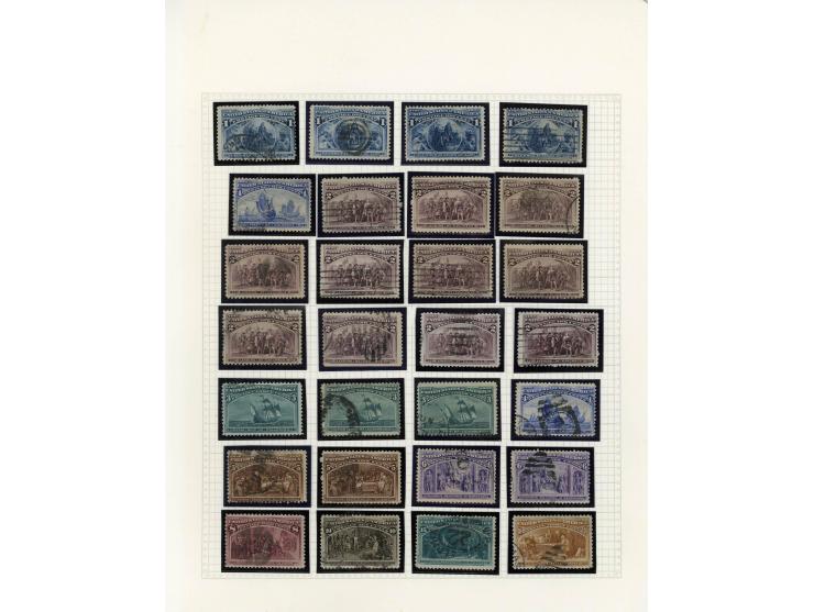 1847/1910, schöne gestempelte Sammlung, dabei Mi.-Nr. 1, 5, 7, 10, 14, 19(9) inkl. ocker-Farbene, 22, 23(3), 25(2) und 34-35,