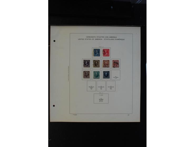 1851/1962, gestempelte Sammlung mit mittleren Ausgaben auf Vordruckblättern