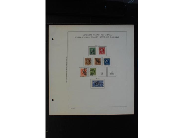 1851/1962, gestempelte Sammlung mit mittleren Ausgaben auf Vordruckblättern