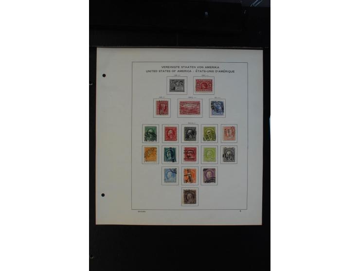 1851/1962, gestempelte Sammlung mit mittleren Ausgaben auf Vordruckblättern