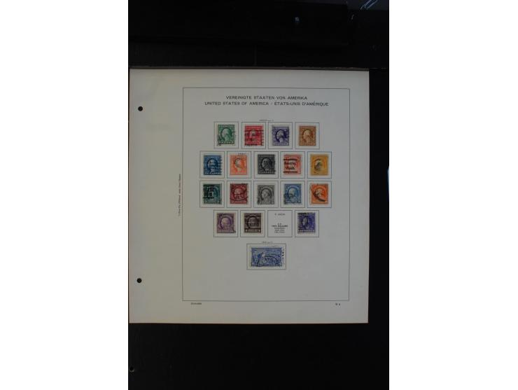 1851/1962, gestempelte Sammlung mit mittleren Ausgaben auf Vordruckblättern