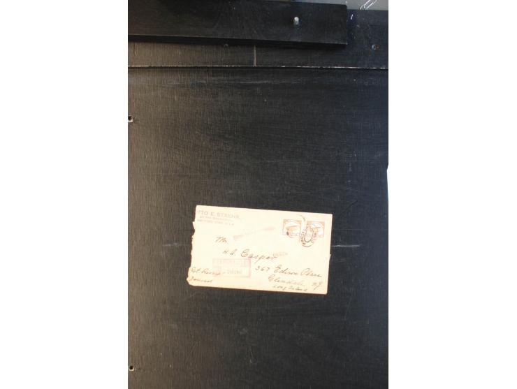 1851/1962, gestempelte Sammlung mit mittleren Ausgaben auf Vordruckblättern