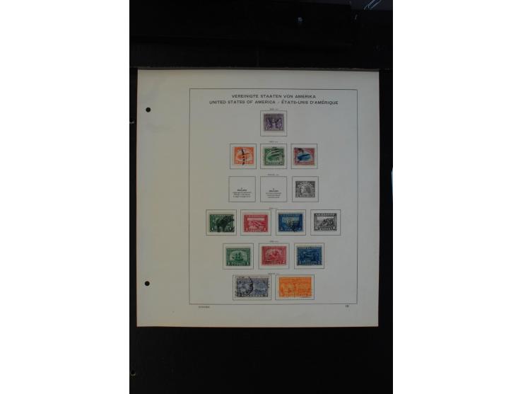1851/1962, gestempelte Sammlung mit mittleren Ausgaben auf Vordruckblättern