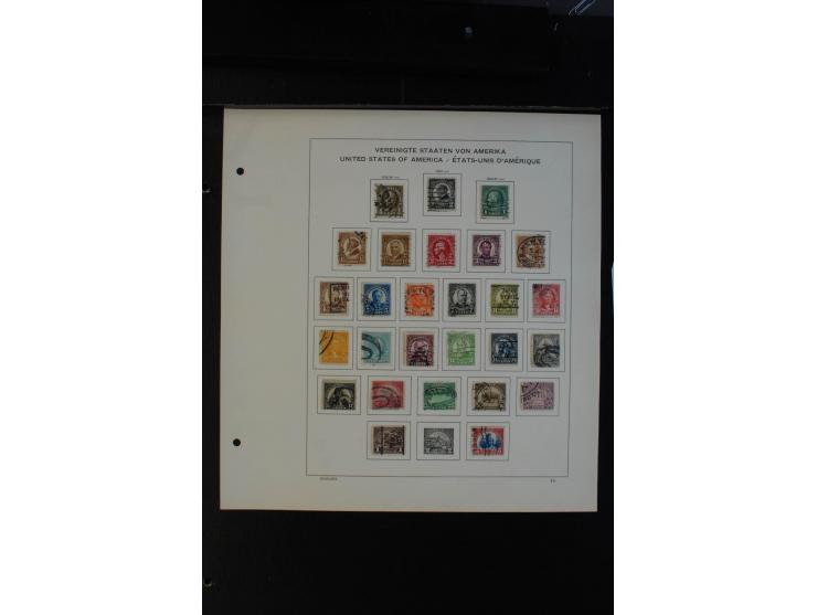 1851/1962, gestempelte Sammlung mit mittleren Ausgaben auf Vordruckblättern