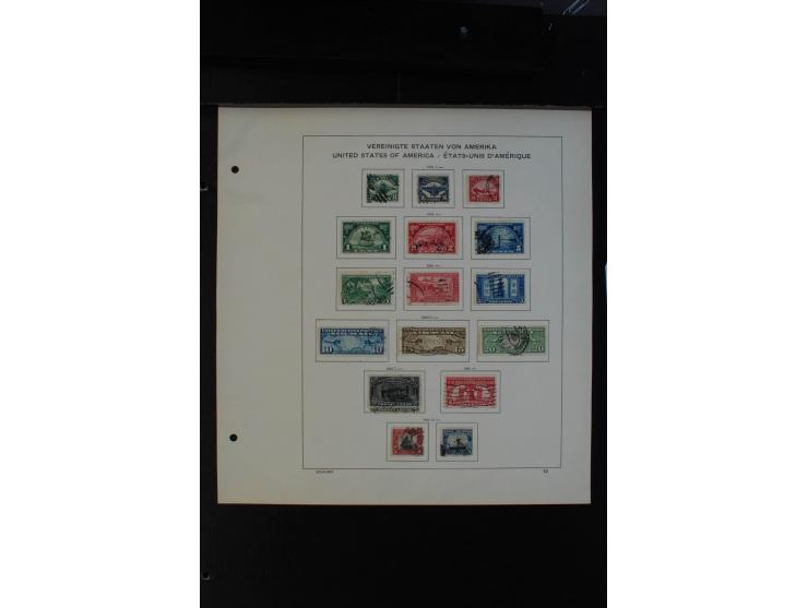 1851/1962, gestempelte Sammlung mit mittleren Ausgaben auf Vordruckblättern