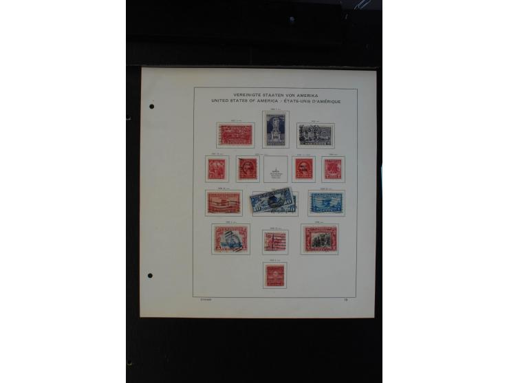 1851/1962, gestempelte Sammlung mit mittleren Ausgaben auf Vordruckblättern