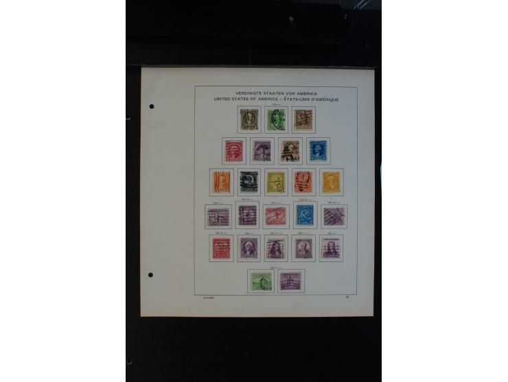 1851/1962, gestempelte Sammlung mit mittleren Ausgaben auf Vordruckblättern