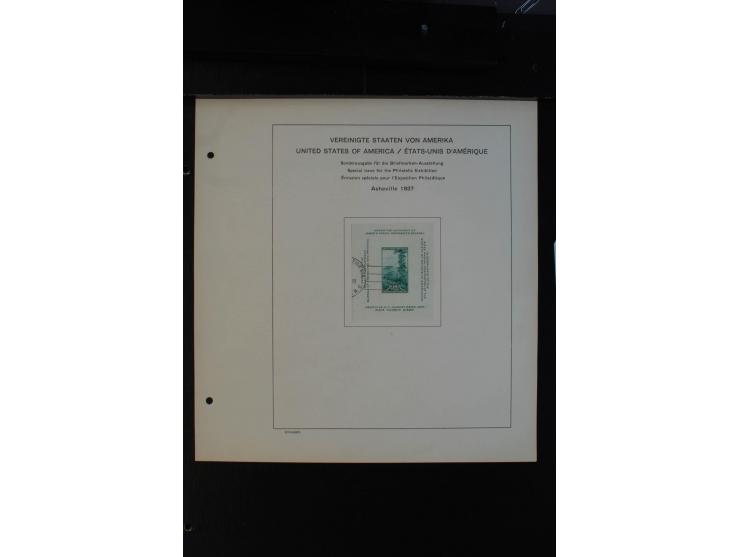 1851/1962, gestempelte Sammlung mit mittleren Ausgaben auf Vordruckblättern
