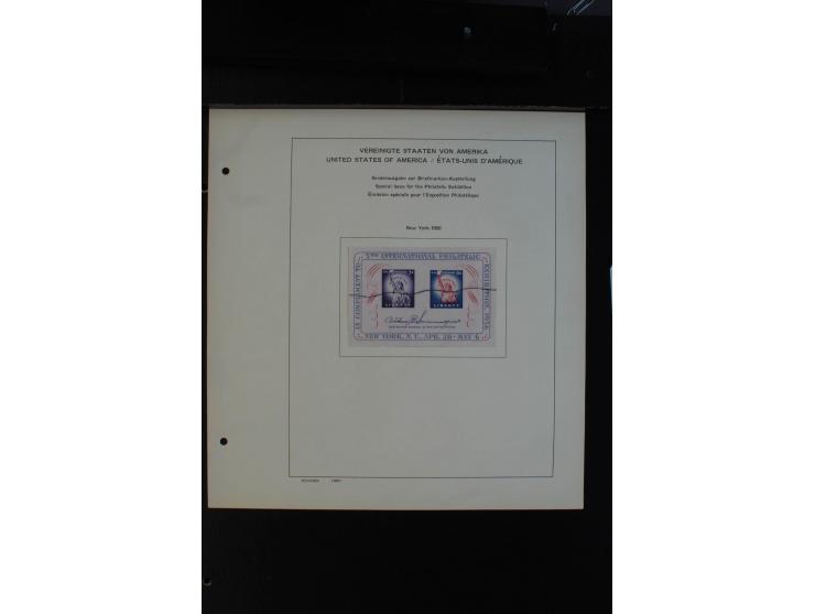 1851/1962, gestempelte Sammlung mit mittleren Ausgaben auf Vordruckblättern