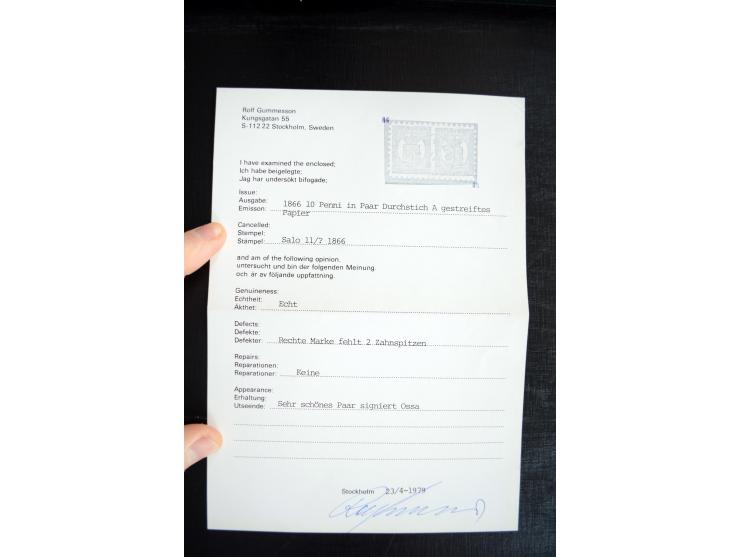 1840/1940, Finnland bis Schweiz, hochwertige Partie mit etlichen besseren Werten, dabei Island Mi.-Nr. 18IA und 18IIa je mit 