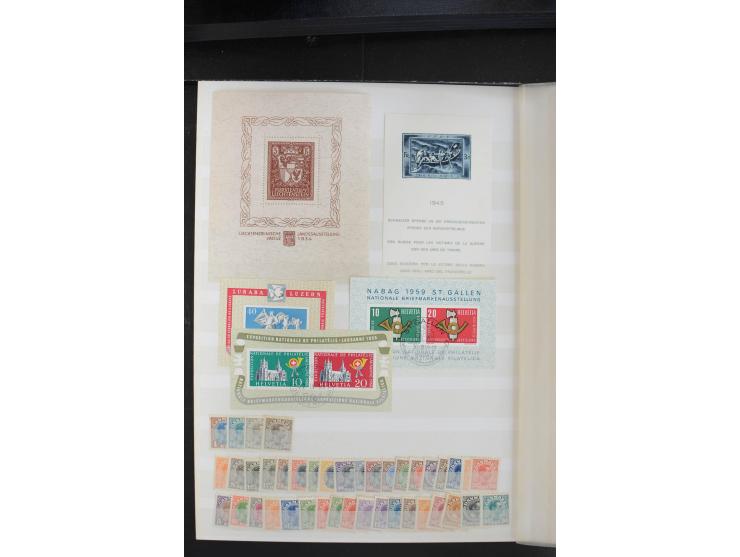 1898/1948, interessante ungebrauchte/postfrische und gestempelte Partie ab Belgien, außerdem Niederlande mit u.a. Mi.-Nr. 99-