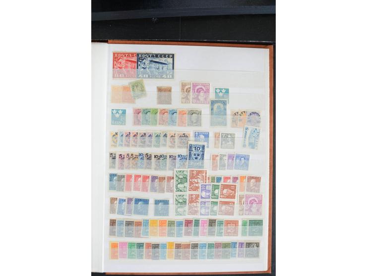 1919/50, vorwiegend ungebrauchte und postfrische Partie besserer Werte, dabei Italien Mi.-Nr. 97-98 postfrisch, 188-193 ungeb