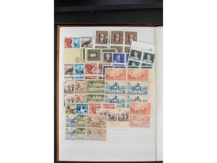 1919/50, vorwiegend ungebrauchte und postfrische Partie besserer Werte, dabei Italien Mi.-Nr. 97-98 postfrisch, 188-193 ungeb