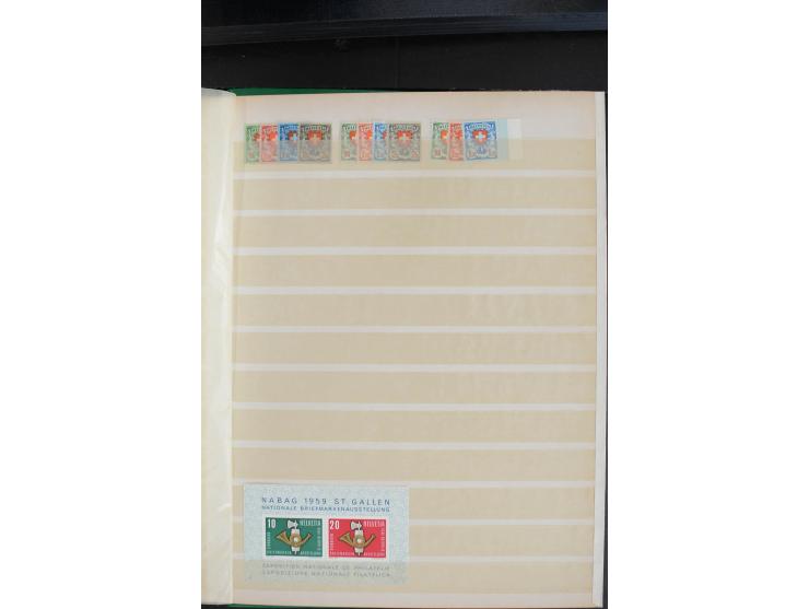 1920/50, ungebrauchte und postfrische Partie dabei Monaco und Niederlande, außerdem Spanien mit u.a. Mi.-Nr. 220-29 ungebrauc