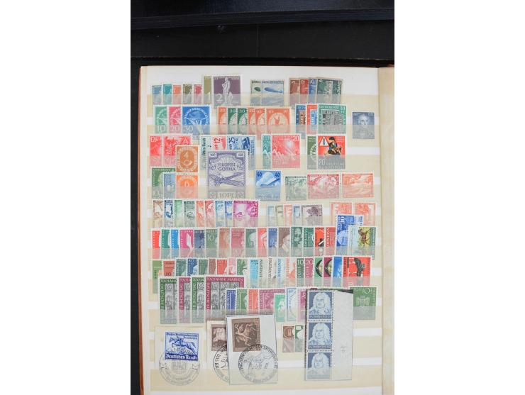 1925/53(ca.), ungebrauchte/postfrische und gestempelte Partie mit vielen besseren Ausgaben, dabei Belgien, Bulgarien, Luxembu