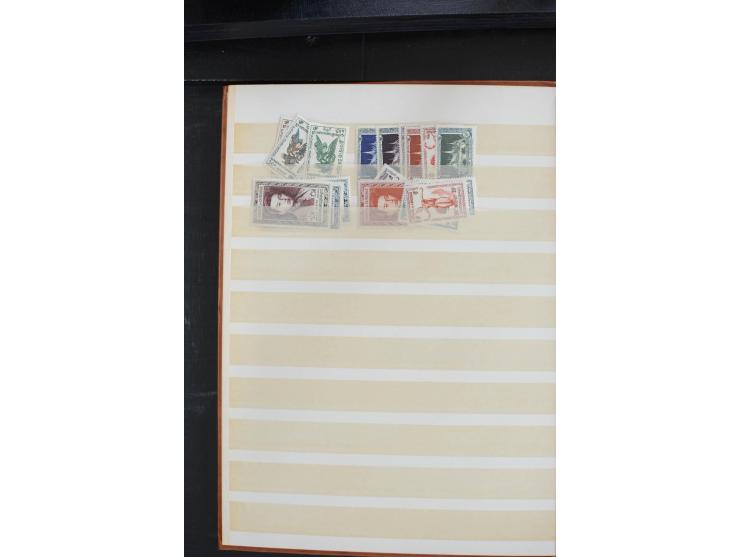 1925/53(ca.), ungebrauchte/postfrische und gestempelte Partie mit vielen besseren Ausgaben, dabei Belgien, Bulgarien, Luxembu