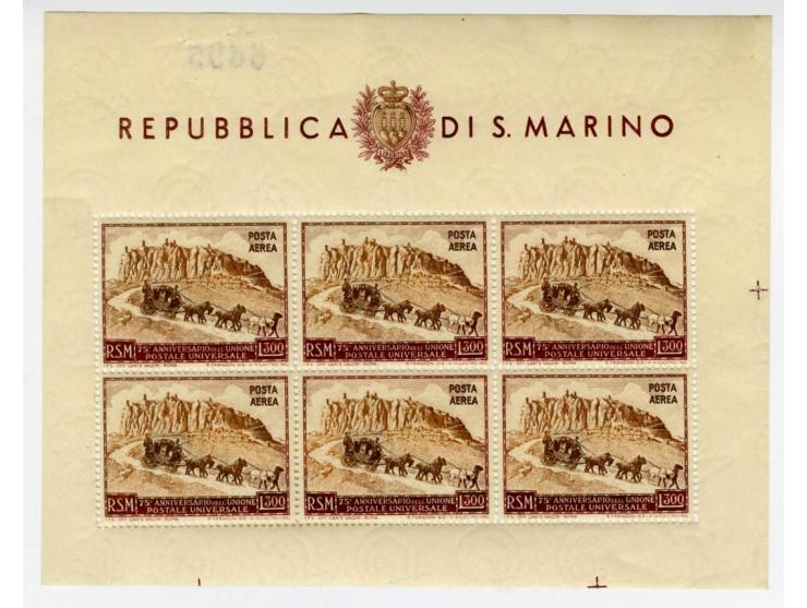 1860/1950 (ca.), ungebrauchte und teils postfrische kleine Partie Italienische Gebiete und etwas Schweiz, dabei u.a. Toskana 