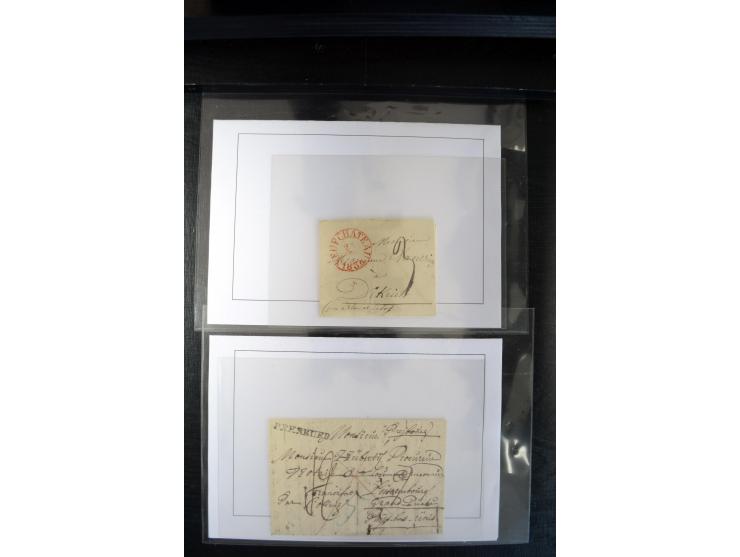 1740/1850 (ca.), rd. 60 Briefe nach Luxemburg, dabei einige Stücke an den österreichischen Gouverneur Graf Neipperg, alles be