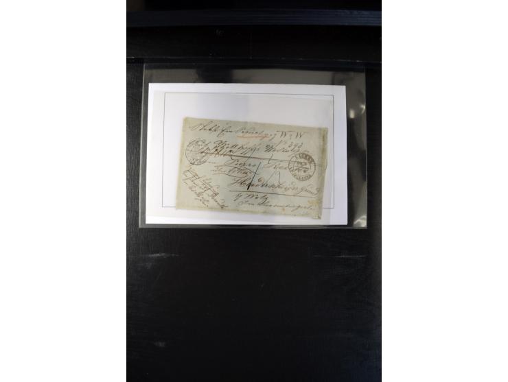 1740/1850 (ca.), rd. 60 Briefe nach Luxemburg, dabei einige Stücke an den österreichischen Gouverneur Graf Neipperg, alles be