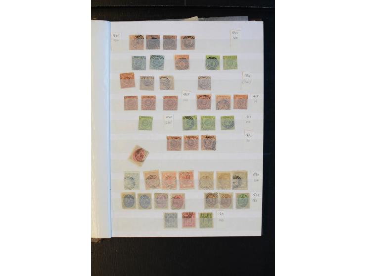 1851/1900, gestempelte und ungebrauchte Sammlung Dänemark, Finnland, Norwegen und Schweden mit einigen frühen und kpl. Ausgab