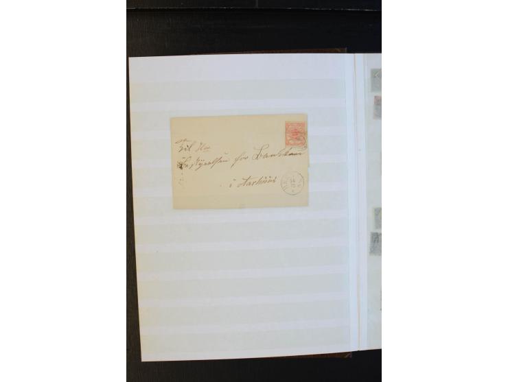 1851/1900, gestempelte und ungebrauchte Sammlung Dänemark, Finnland, Norwegen und Schweden mit einigen frühen und kpl. Ausgab