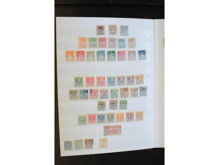 1851/1900, gestempelte und ungebrauchte Sammlung Dänemark, Finnland, Norwegen und Schweden mit einigen frühen und kpl. Ausgab