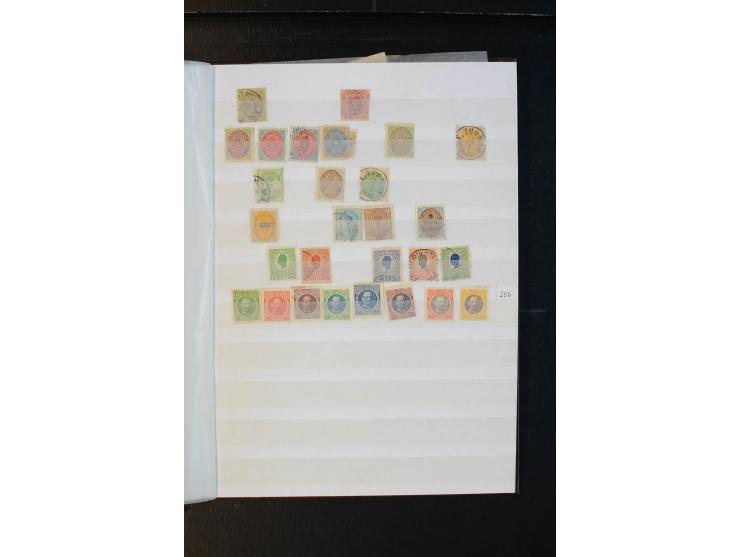 1851/1900, gestempelte und ungebrauchte Sammlung Dänemark, Finnland, Norwegen und Schweden mit einigen frühen und kpl. Ausgab