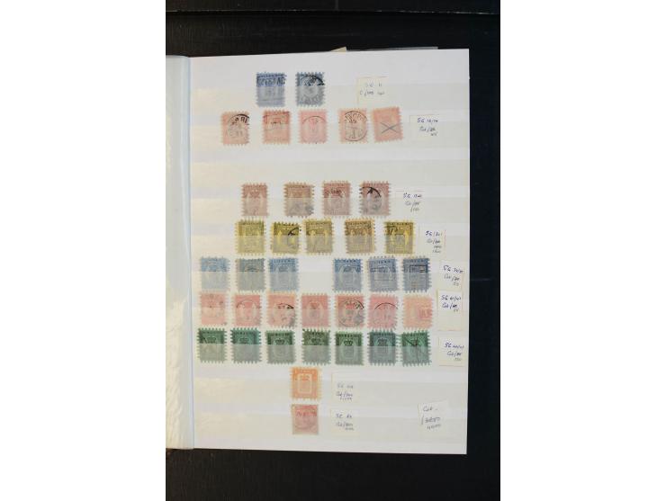 1851/1900, gestempelte und ungebrauchte Sammlung Dänemark, Finnland, Norwegen und Schweden mit einigen frühen und kpl. Ausgab
