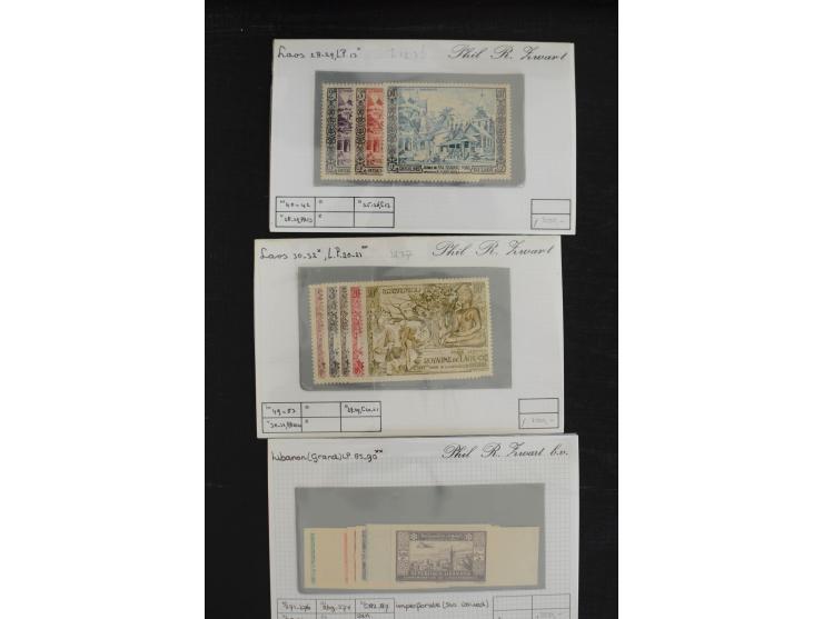 1870/1950 (ca.), kleine Partie besserer Werte und kpl. Ausgaben, viel Lateinamerike, u.a. Mexico Mi. 690 (2) und 698