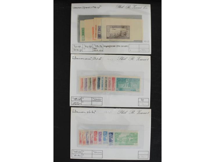 1870/1950 (ca.), kleine Partie besserer Werte und kpl. Ausgaben, viel Lateinamerike, u.a. Mexico Mi. 690 (2) und 698