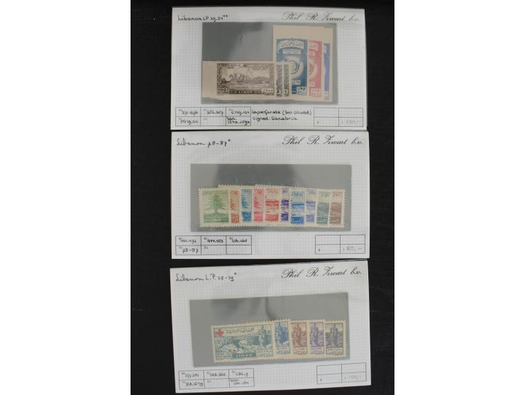 1870/1950 (ca.), kleine Partie besserer Werte und kpl. Ausgaben, viel Lateinamerike, u.a. Mexico Mi. 690 (2) und 698