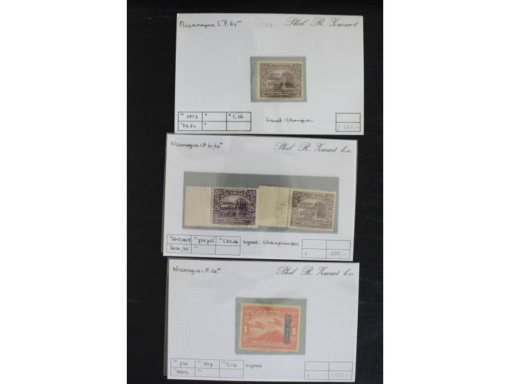 1870/1950 (ca.), kleine Partie besserer Werte und kpl. Ausgaben, viel Lateinamerike, u.a. Mexico Mi. 690 (2) und 698