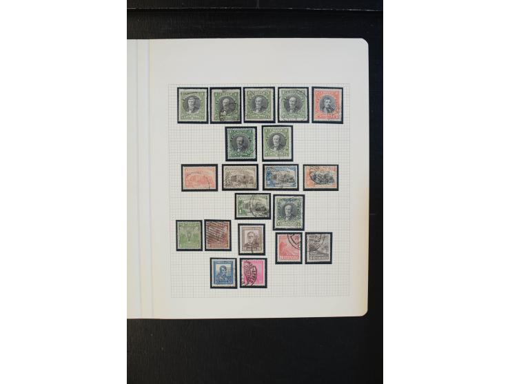 1856/1936, schöne gestempelte Sammlung, dabei Argentinien mit Buenos Aires Mi.-Nr. 2, 5, 7, 9(3) und 11 gestempelt, außerdem 