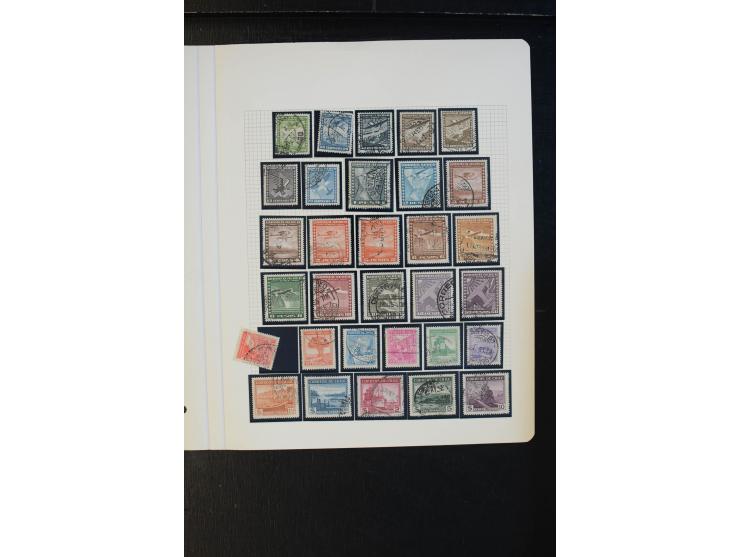 1856/1936, schöne gestempelte Sammlung, dabei Argentinien mit Buenos Aires Mi.-Nr. 2, 5, 7, 9(3) und 11 gestempelt, außerdem 
