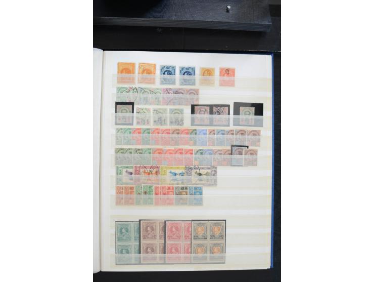 1883/1985 (ca.), postfrischer, ungebrauchter und gestempelter Bestand China, Japan, Korea und Thailand im Einsteckbuch