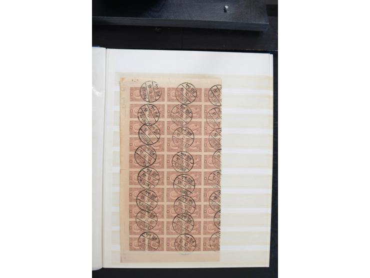 1883/1985 (ca.), postfrischer, ungebrauchter und gestempelter Bestand China, Japan, Korea und Thailand im Einsteckbuch