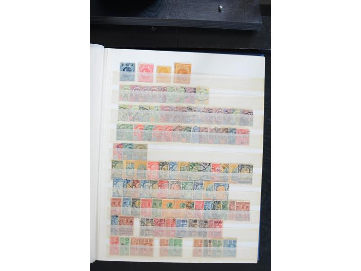 1883/1985 (ca.), postfrischer, ungebrauchter und gestempelter Bestand China, Japan, Korea und Thailand im Einsteckbuch